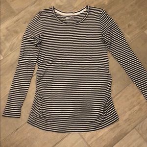 Gap Maternity stripe shirt; Size M